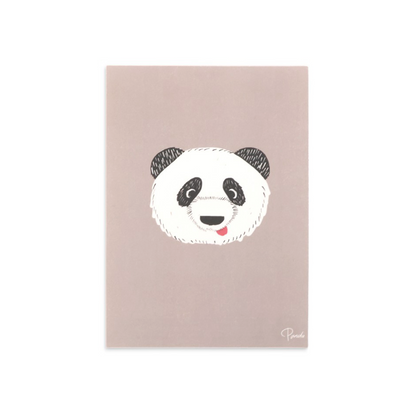 Panda Postcard