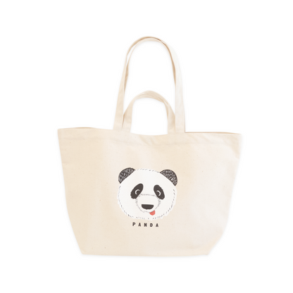 Panda 2way tote bag