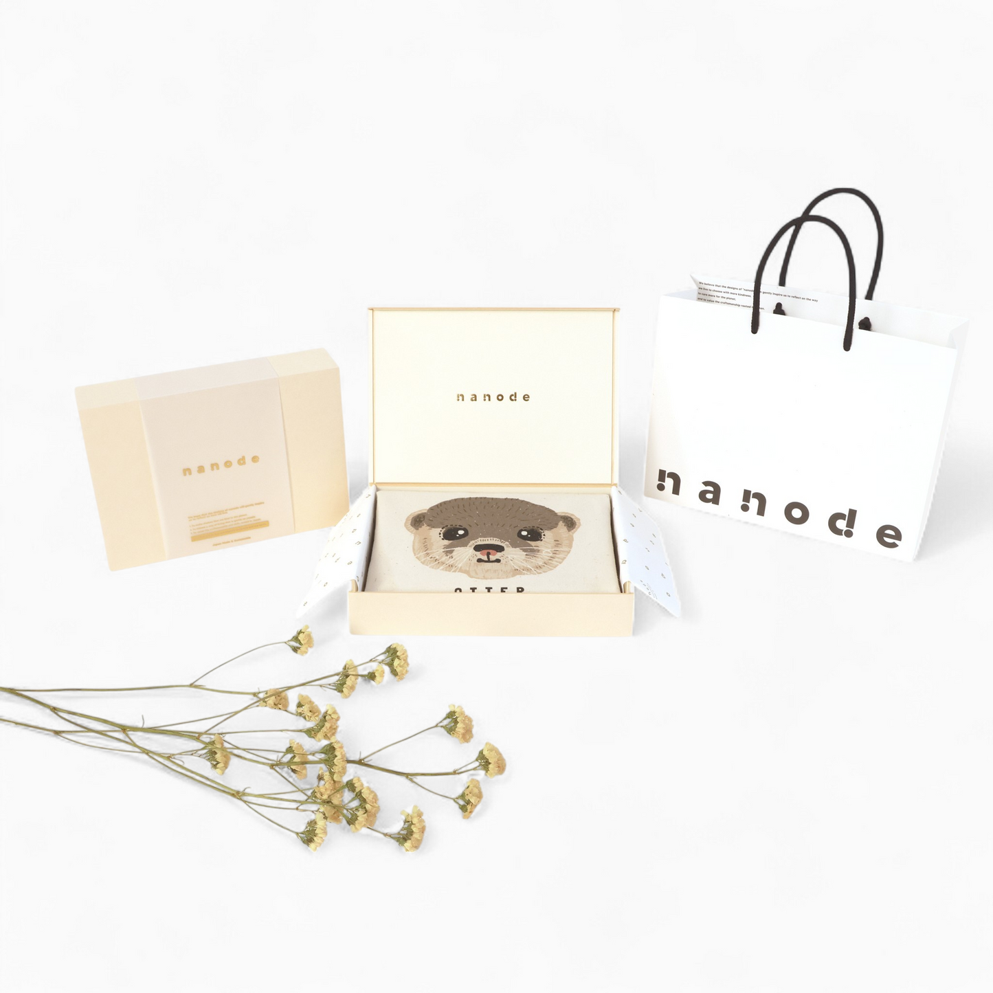 Otter gift box set (2-way tote bag)
