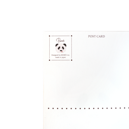 Panda Postcard