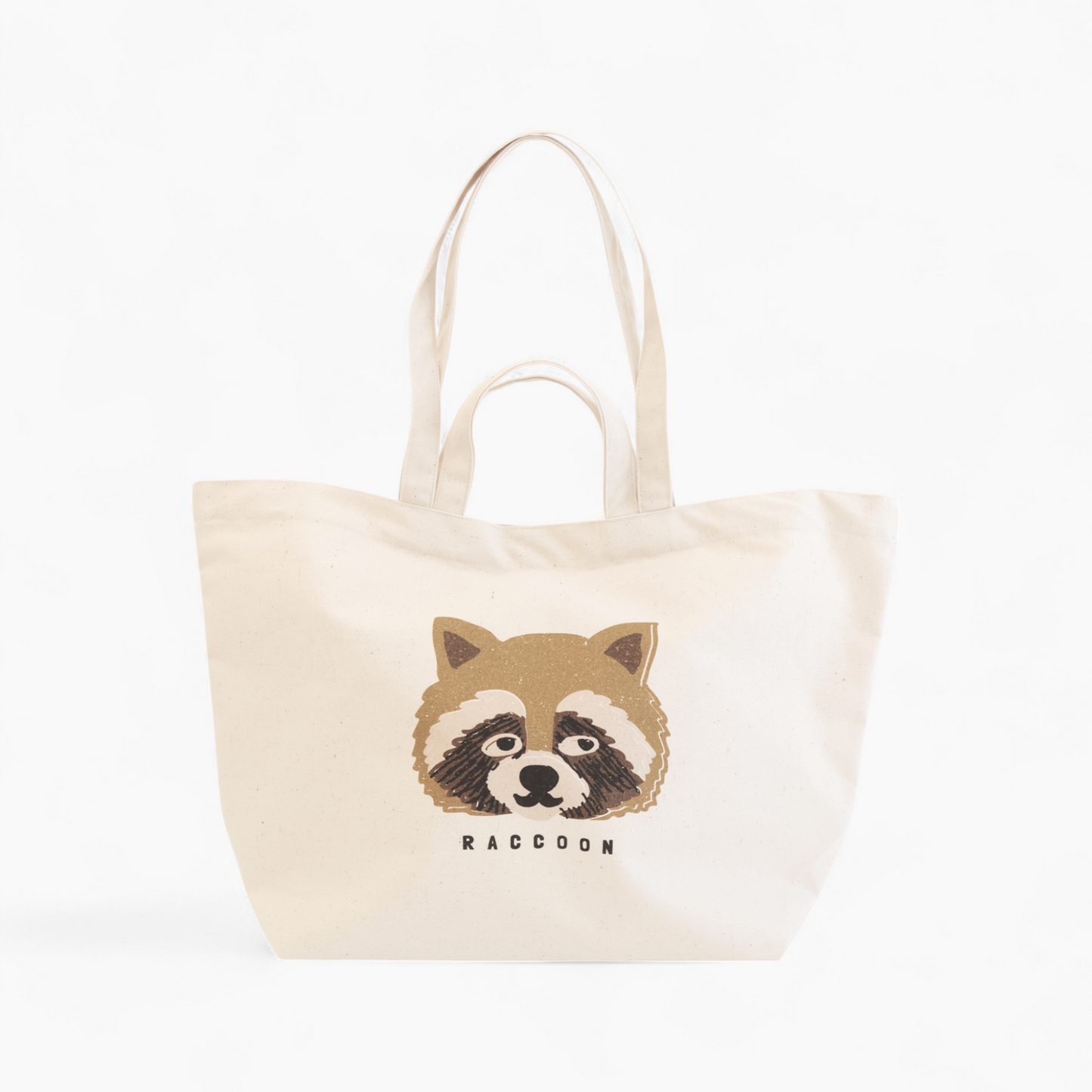 Raccoon gift box set (2way tote bag)