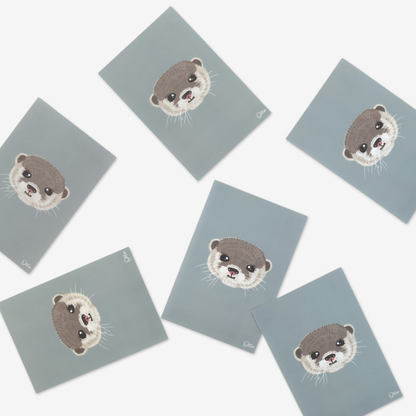 Otter Postcard