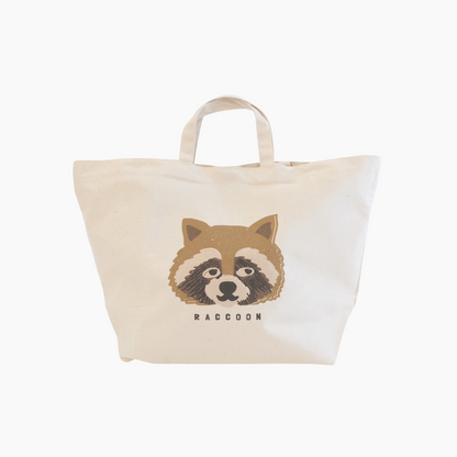 Raccoon gift box set (2way tote bag)