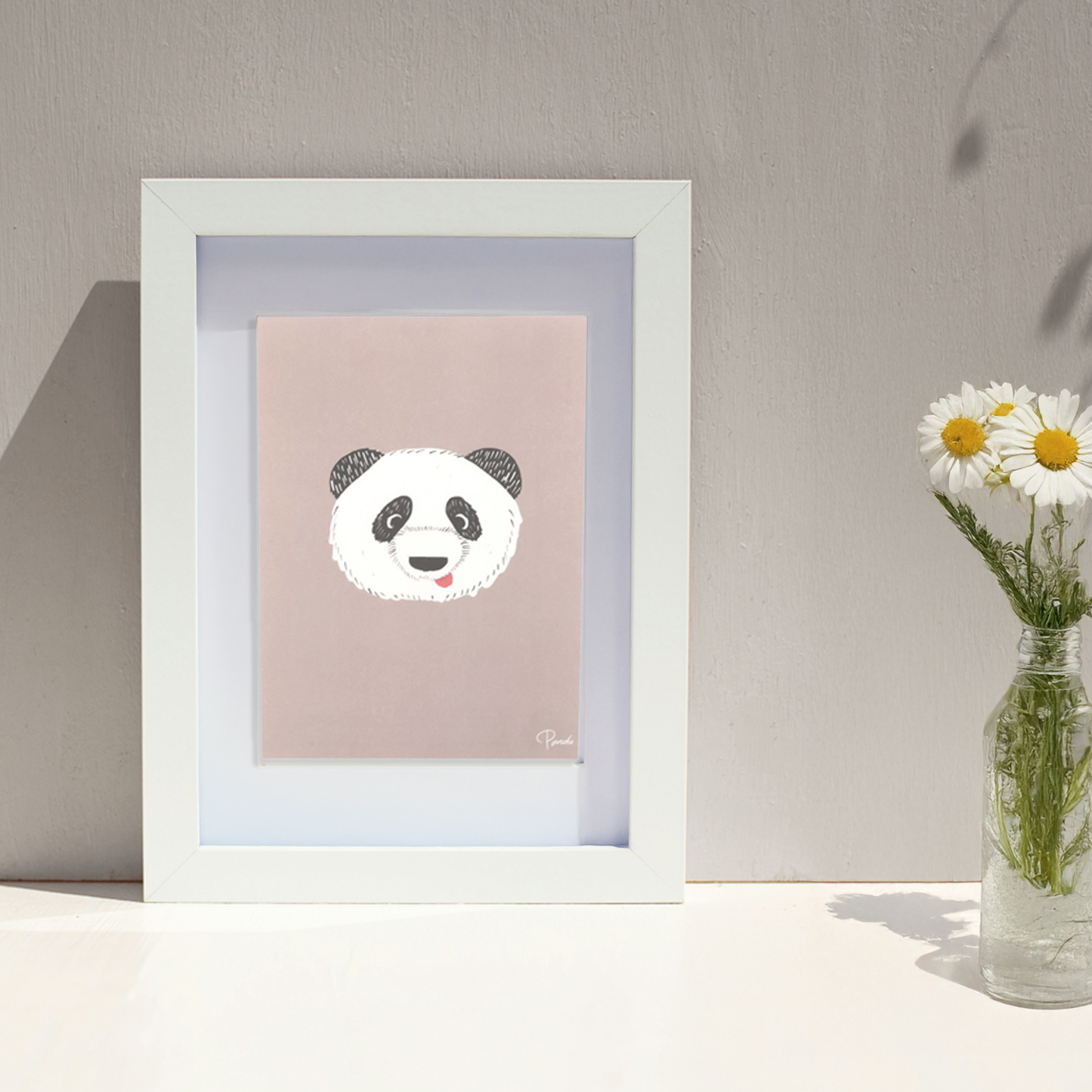 Panda Postcard