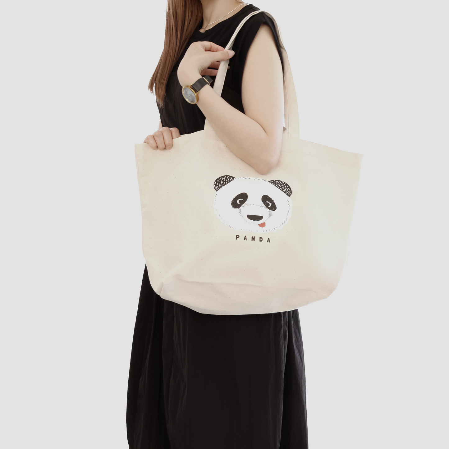 Panda gift box set (tissue pouch &amp; 2way tote bag)