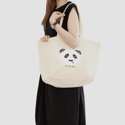 Panda gift box set (tissue pouch &amp; 2way tote bag)